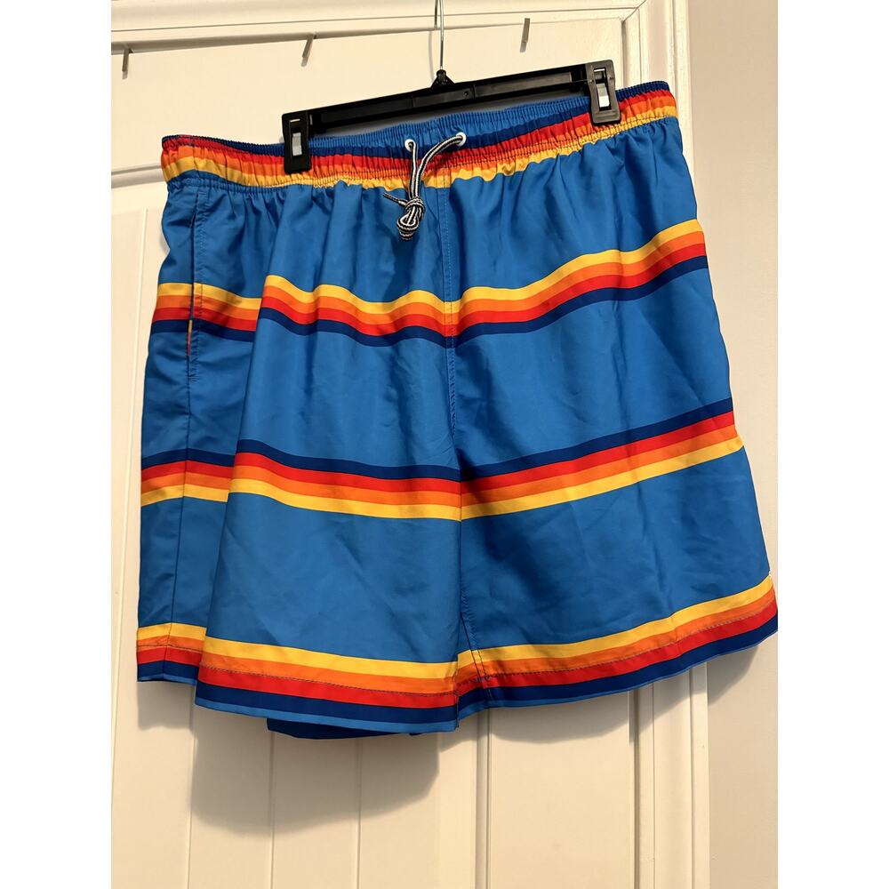Multi Color Men's Speedo Swim Trunks / Boardshorts Size XXL